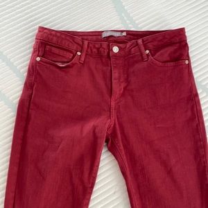 Rhea skinny burgundy jeans , size 31 (12) stitch fix - Just USA , like new